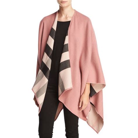 burberry cape pink|Burberry wraps for women.